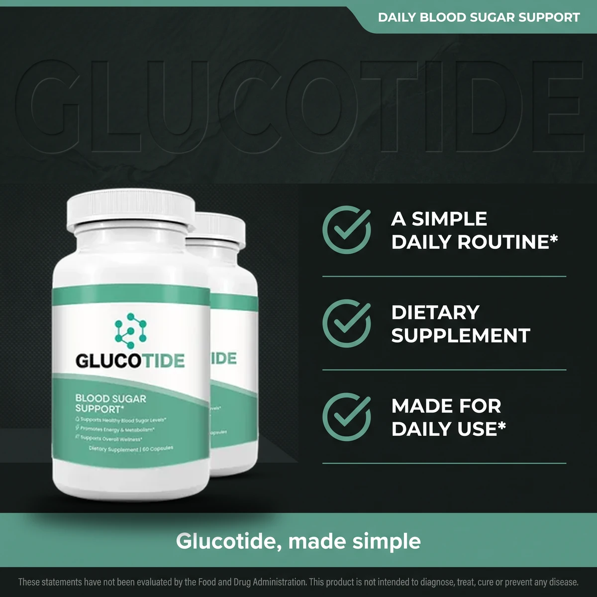 Why Glucotide: a simple daily blood sugar support routine
